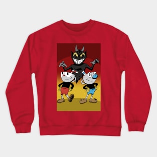 Cuphead and Mugman Crewneck Sweatshirt